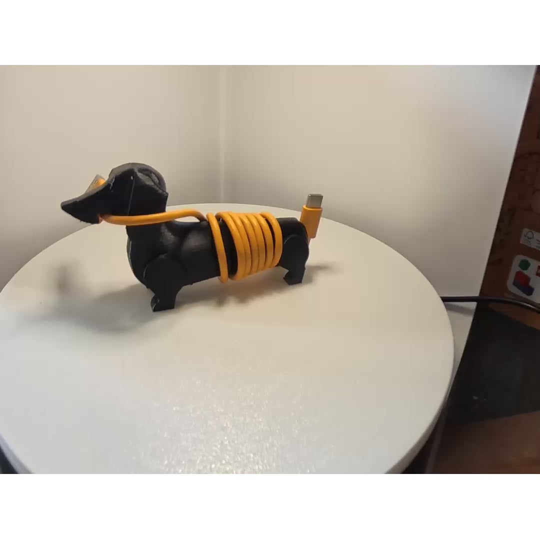 Lead the Way — Sausage Dog Cable Holder