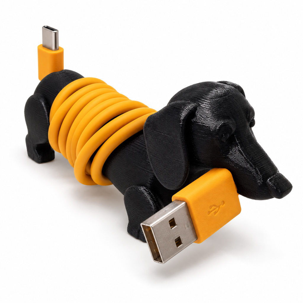 Lead the Way — Sausage Dog Cable Holder